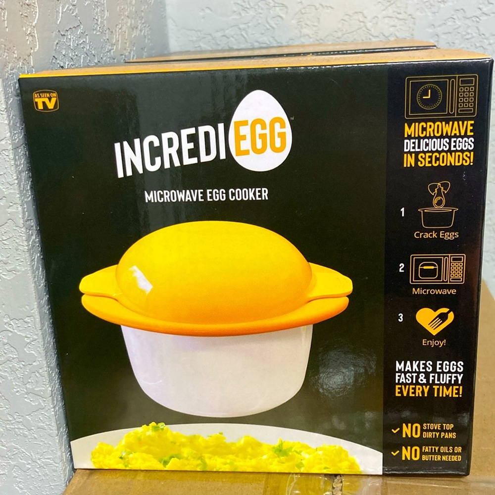 Incredi-Egg microwave egg cooker